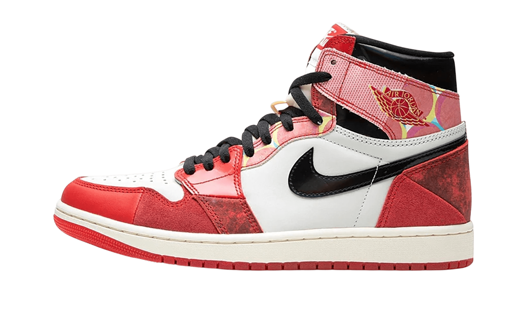 Jordan 1 Retro High OG Spider - Man Across the Spider - Verse - DV1748 - 601 - Men's and Women's Sneakers > Sneakers > Jordan 1 > High - Top Sneakers