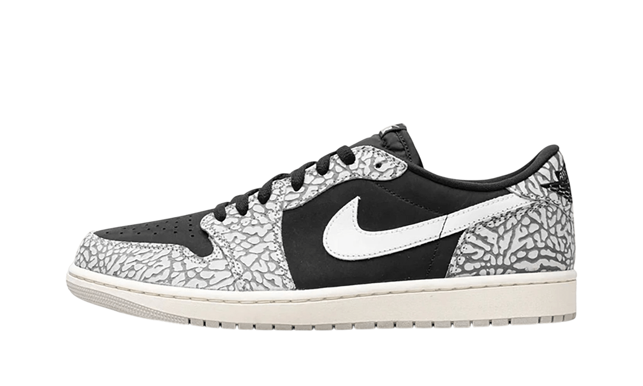 Jordan 1 Retro Low OG Black Cement - CZ0790 - 001 - Men's and Women's Sneakers > Sneakers > Jordan 1 > Low - Top Sneakers