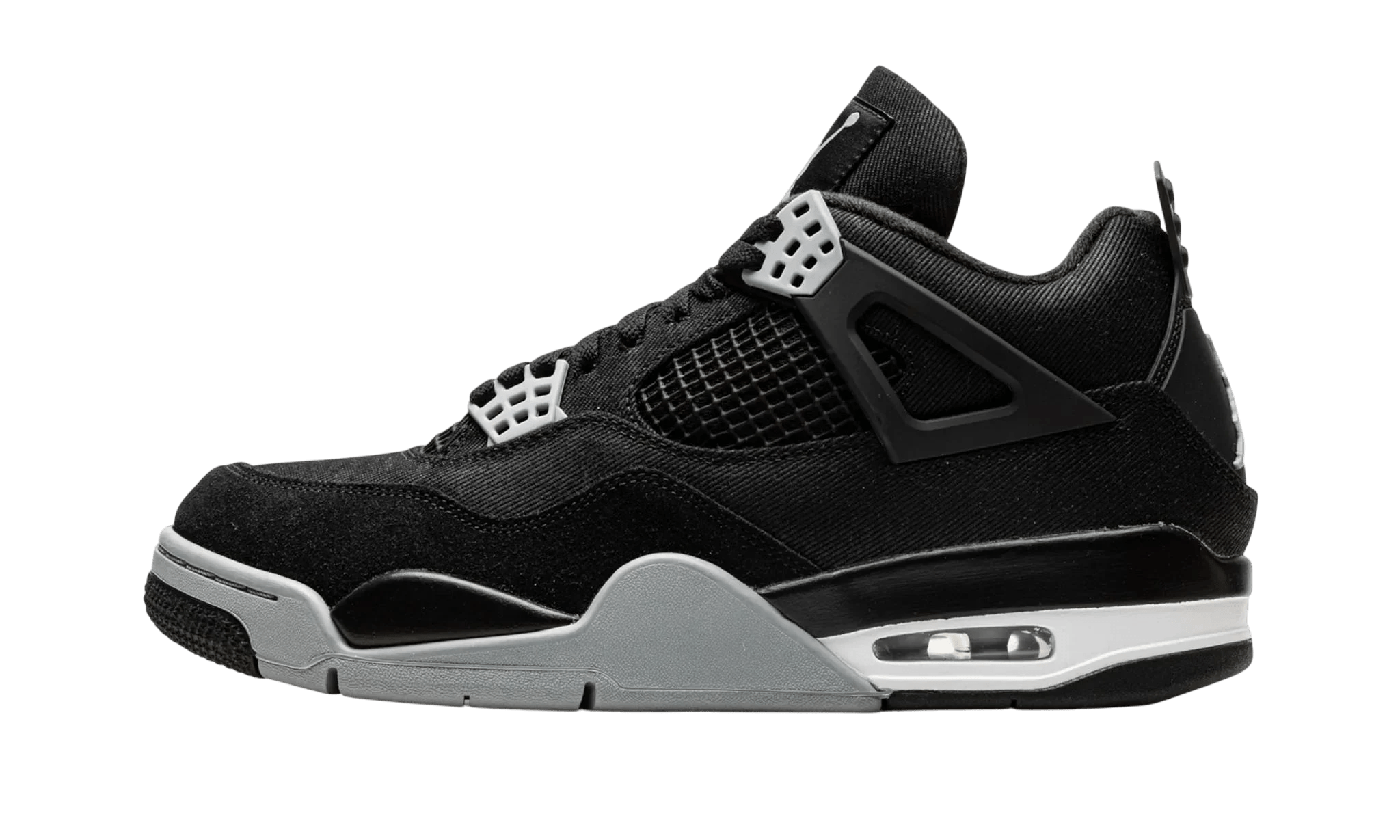 Jordan 4 "Black Canvas" - DH7138 - 006 - Men's and Women's Sneakers > Sneakers > Jordan 4 > High - Top Sneakers