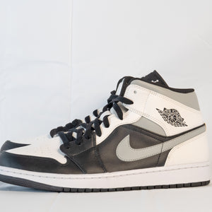 Air Jordan 1 Mid White Shadow