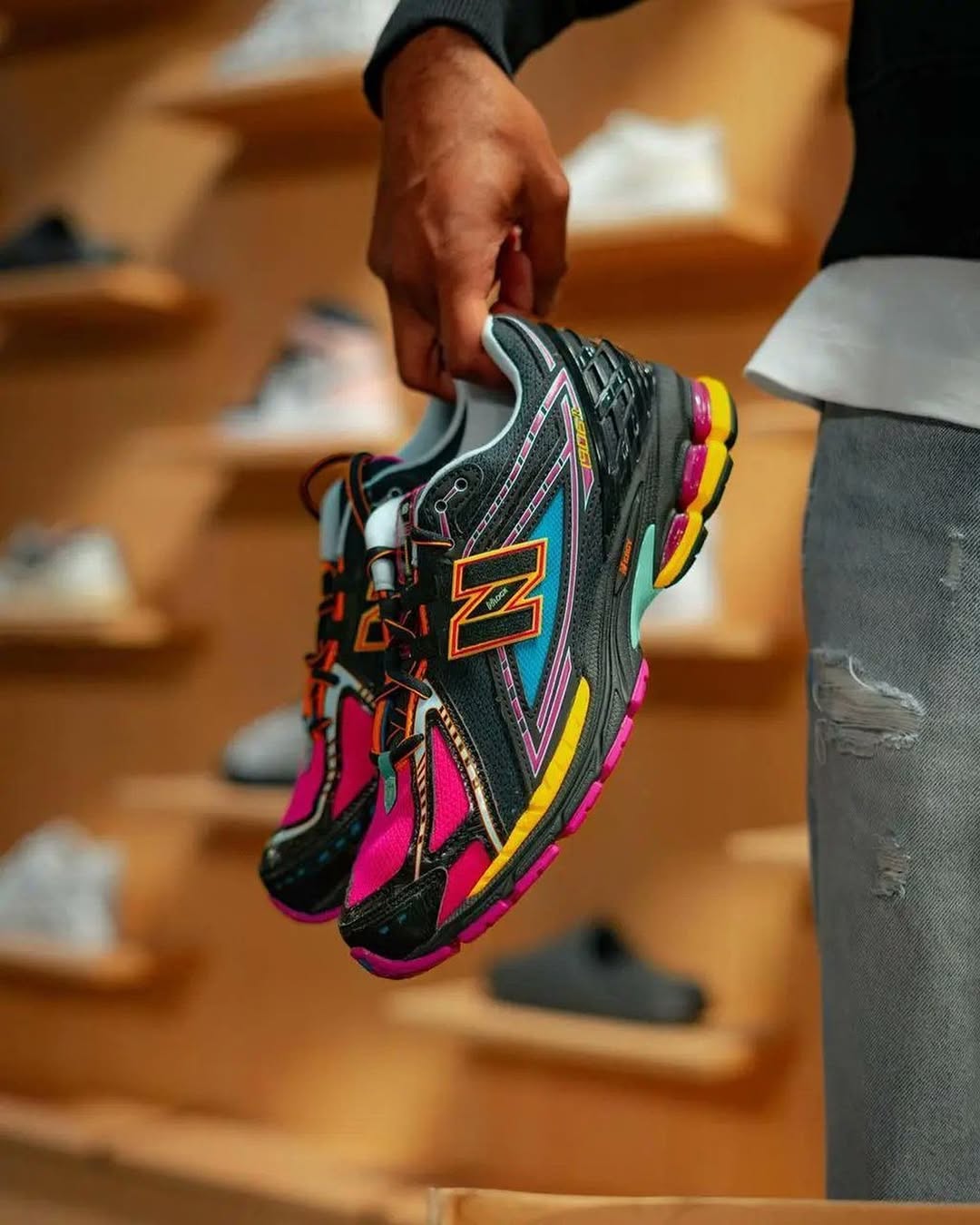 New Balance 1906R Neon Nights - M1906RCP - Men's and Women's Sneakers > Sneakers > New Balance 1906 > Low - Top Sneakers