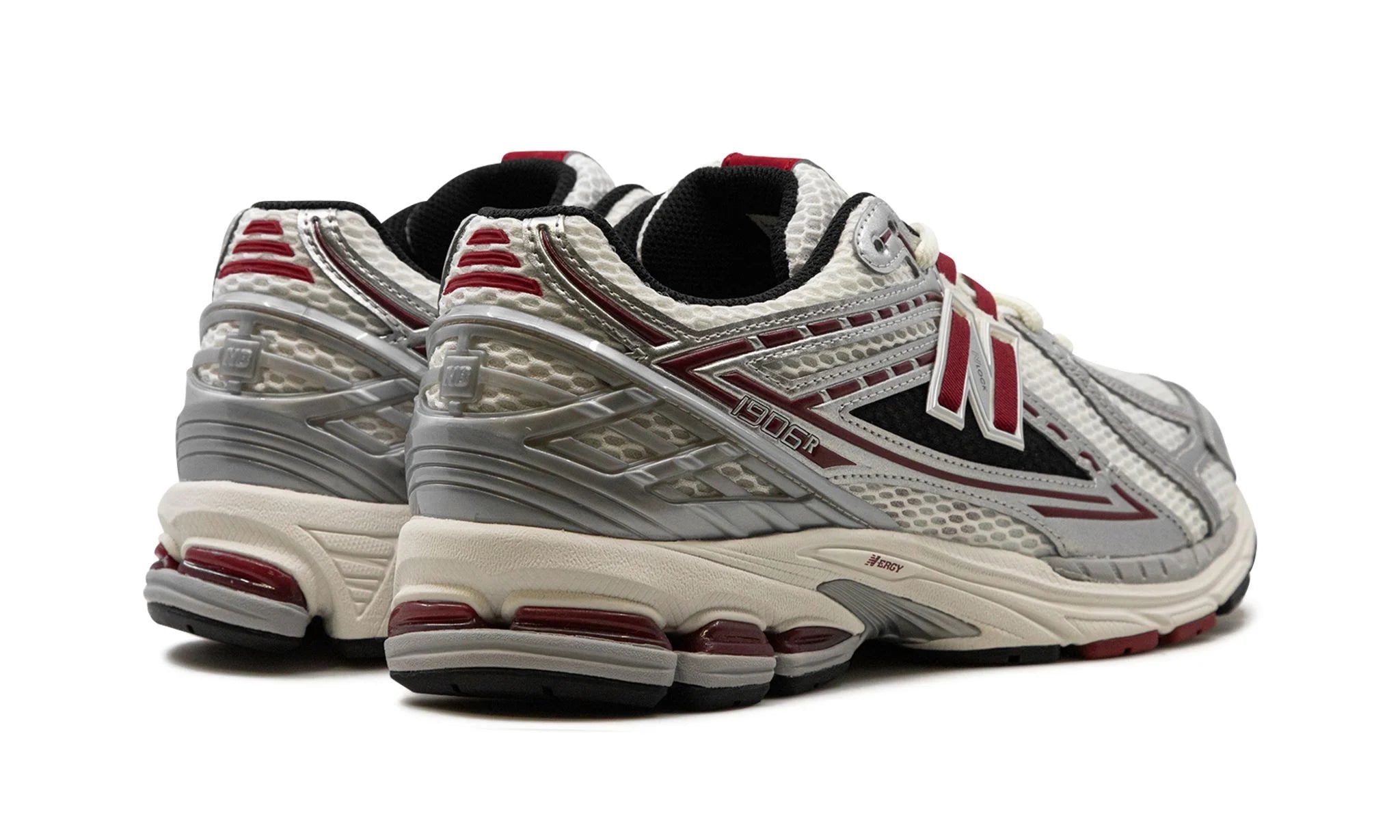 New Balance 1906R Silver Classic Crimson