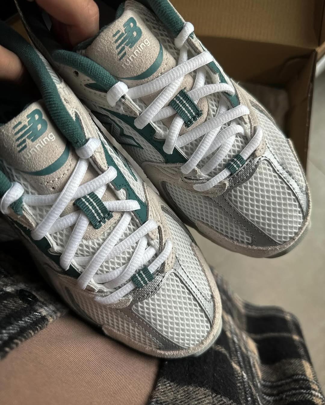 New Balance 530 Beige Green - MR530QA - Men's and Women's Sneakers > Sneakers > New Balance 530 > Low - Top Sneakers