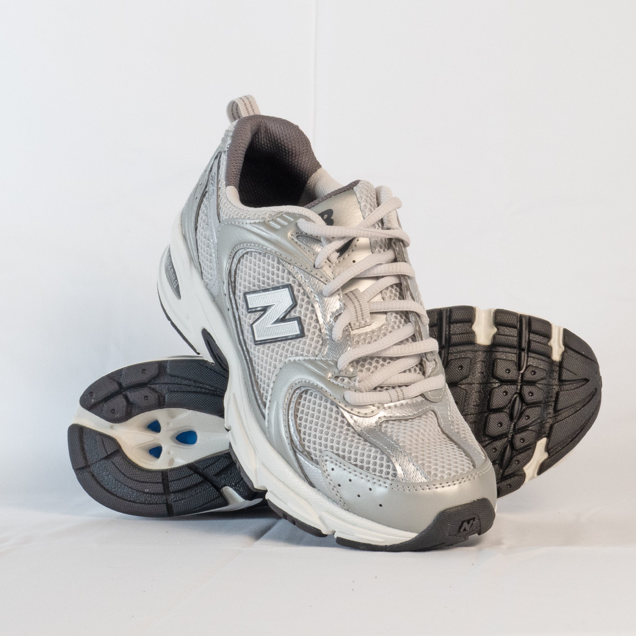 New Balance 530 Grey Matter Silver Metallic - MR530LG - Men's and Women's Sneakers > Sneakers > New Balance 530 > Low - Top Sneakers