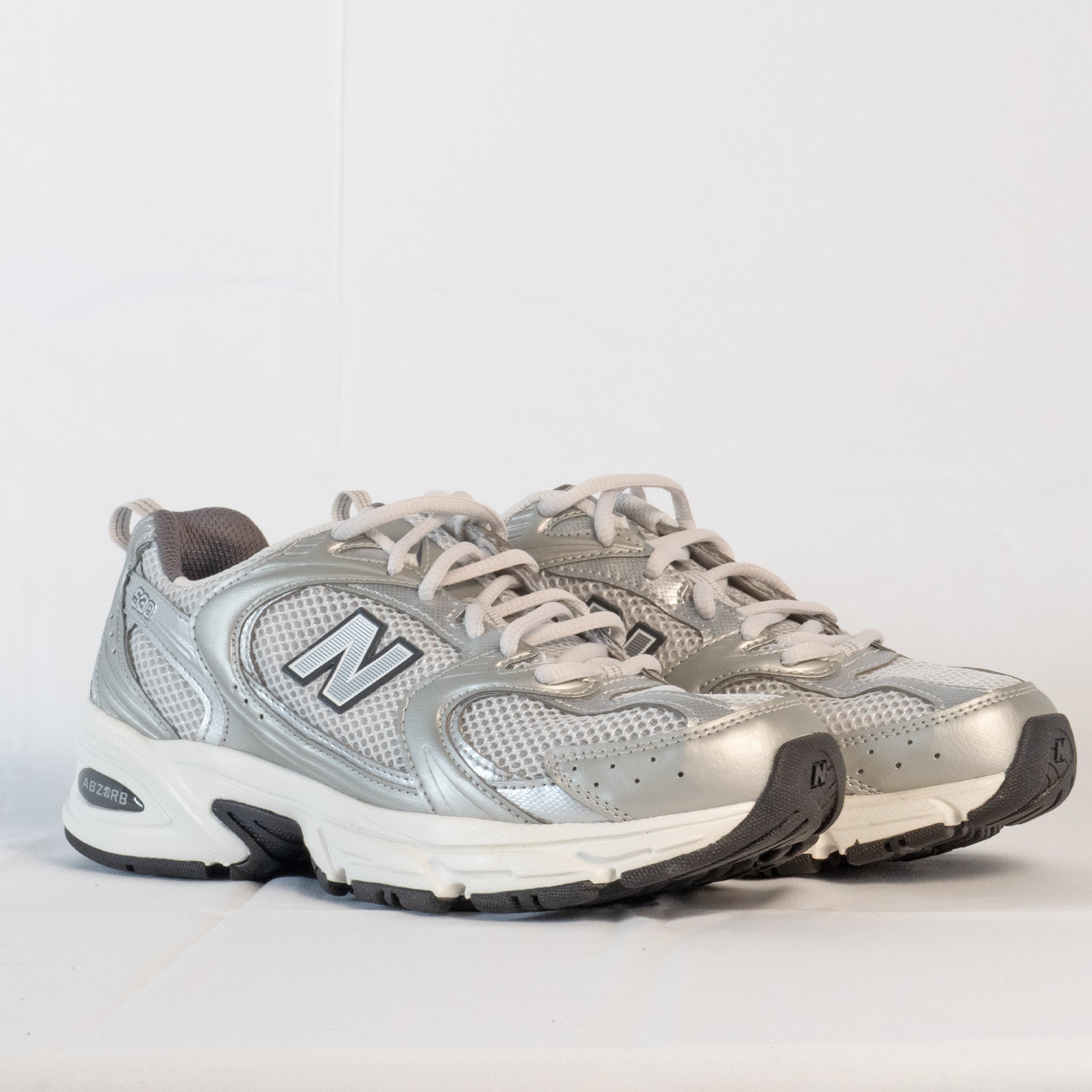 New Balance 530 Grey Matter Silver Metallic - MR530LG - Men's and Women's Sneakers > Sneakers > New Balance 530 > Low - Top Sneakers