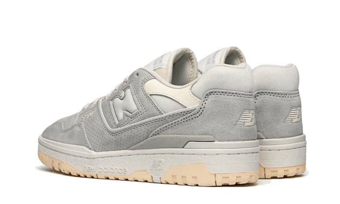 New Balance 550 Grey Suede - BB550SLB - sneakers