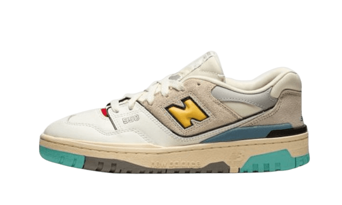 New Balance 550 Sea Salt Yellow - GSB550SC - Men's and Women's Sneakers > Sneakers > New Balance 550 > Low - Top Sneakers