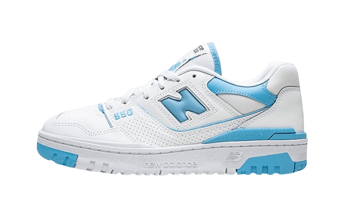 New Balance 550 UNC White Dusk Blue - BBW550BC - Men's and Women's Sneakers > Sneakers > New Balance 550 > Low - Top Sneakers
