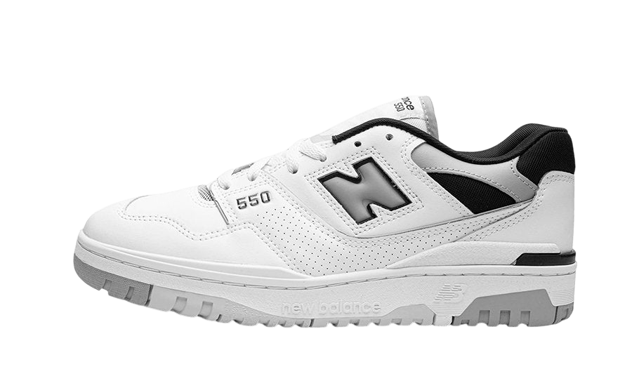 New Balance 550 White Concrete Black - BB550NCL - Men's and Women's Sneakers > Sneakers > New Balance 550 > Low - Top Sneakers