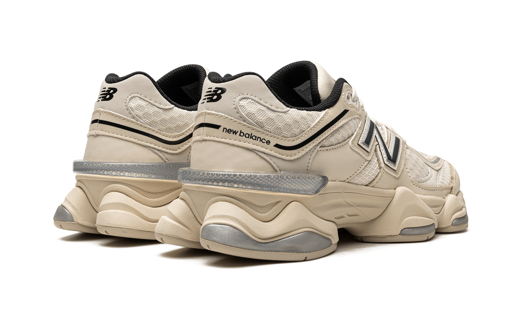 New Balance 9060 Cream Black - U9060DUA - Men's and Women's Sneakers > Sneakers > New Balance 9060 > Low - Top Sneakers