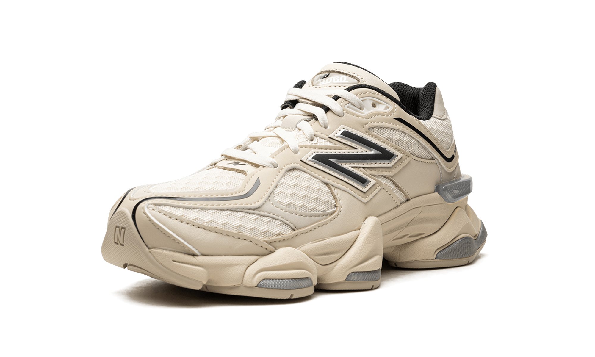 New Balance 9060 Cream Black - U9060DUA - Men's and Women's Sneakers > Sneakers > New Balance 9060 > Low - Top Sneakers
