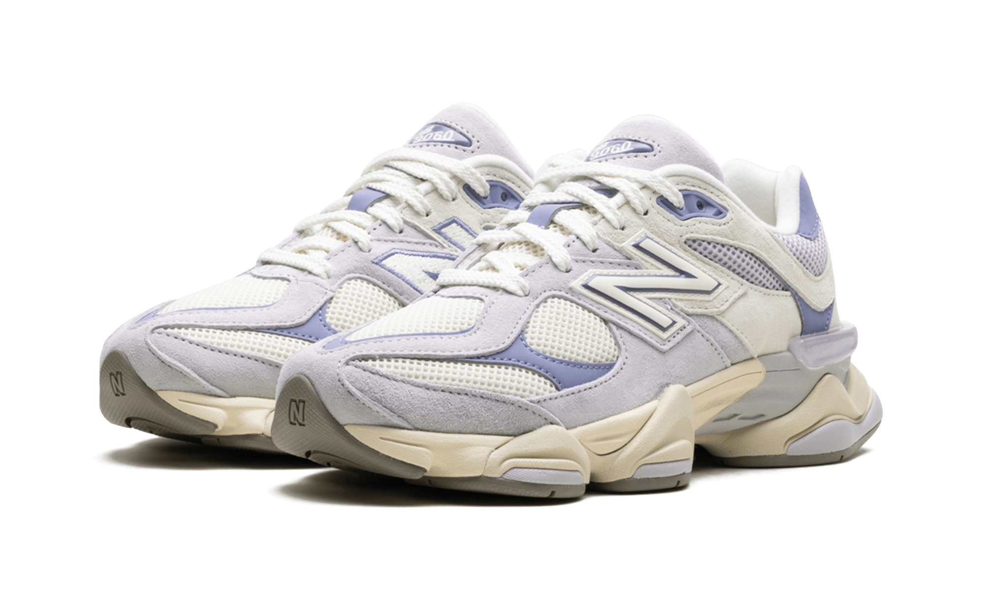 New Balance 9060 Pearl Grey Linen - U9060EEL - Men's and Women's Sneakers > Sneakers > New Balance 9060 > Low - Top Sneakers
