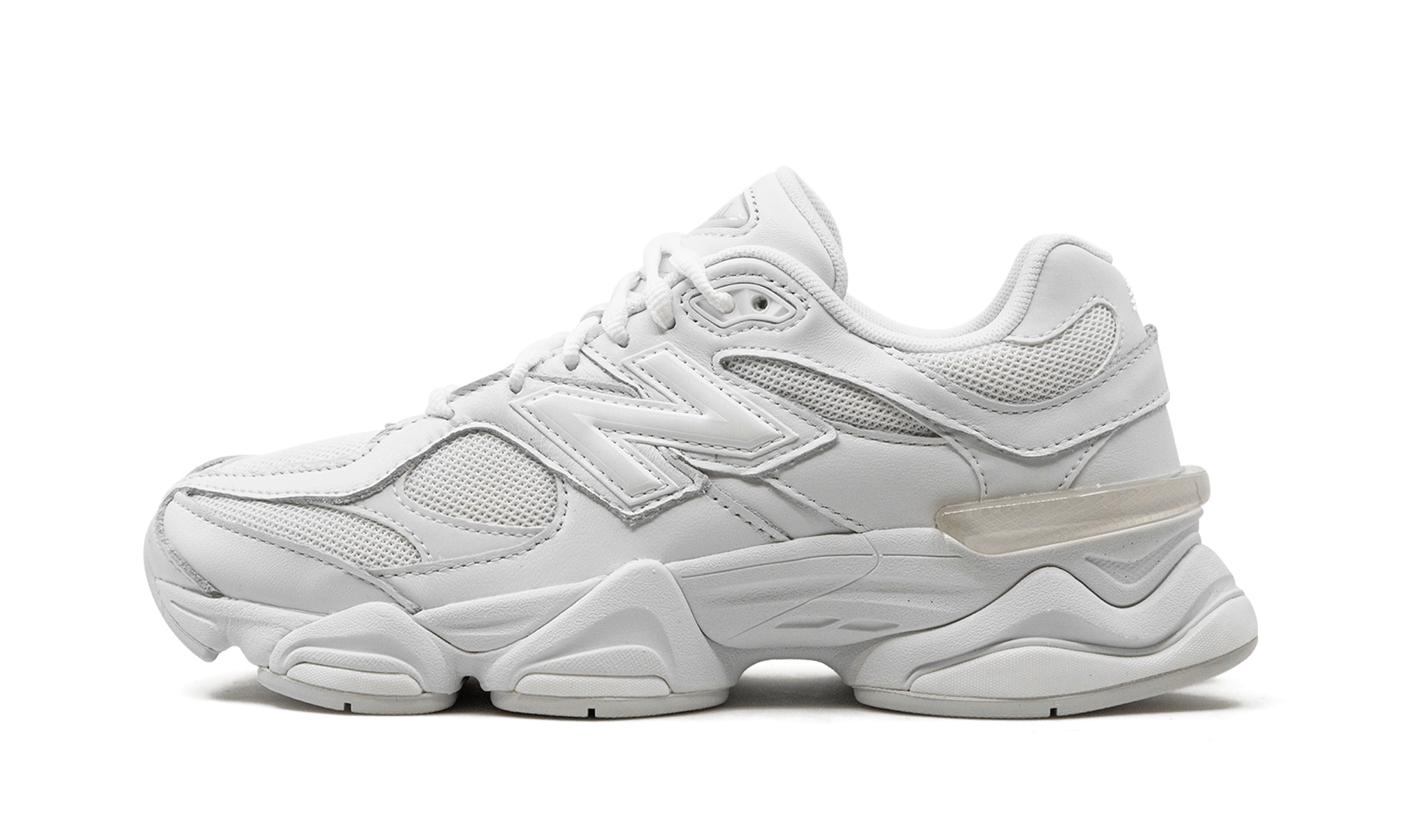 New Balance 9060 Triple White - U9060NRJ - Men's and Women's Sneakers > Sneakers > New Balance 9060 > Low - Top Sneakers