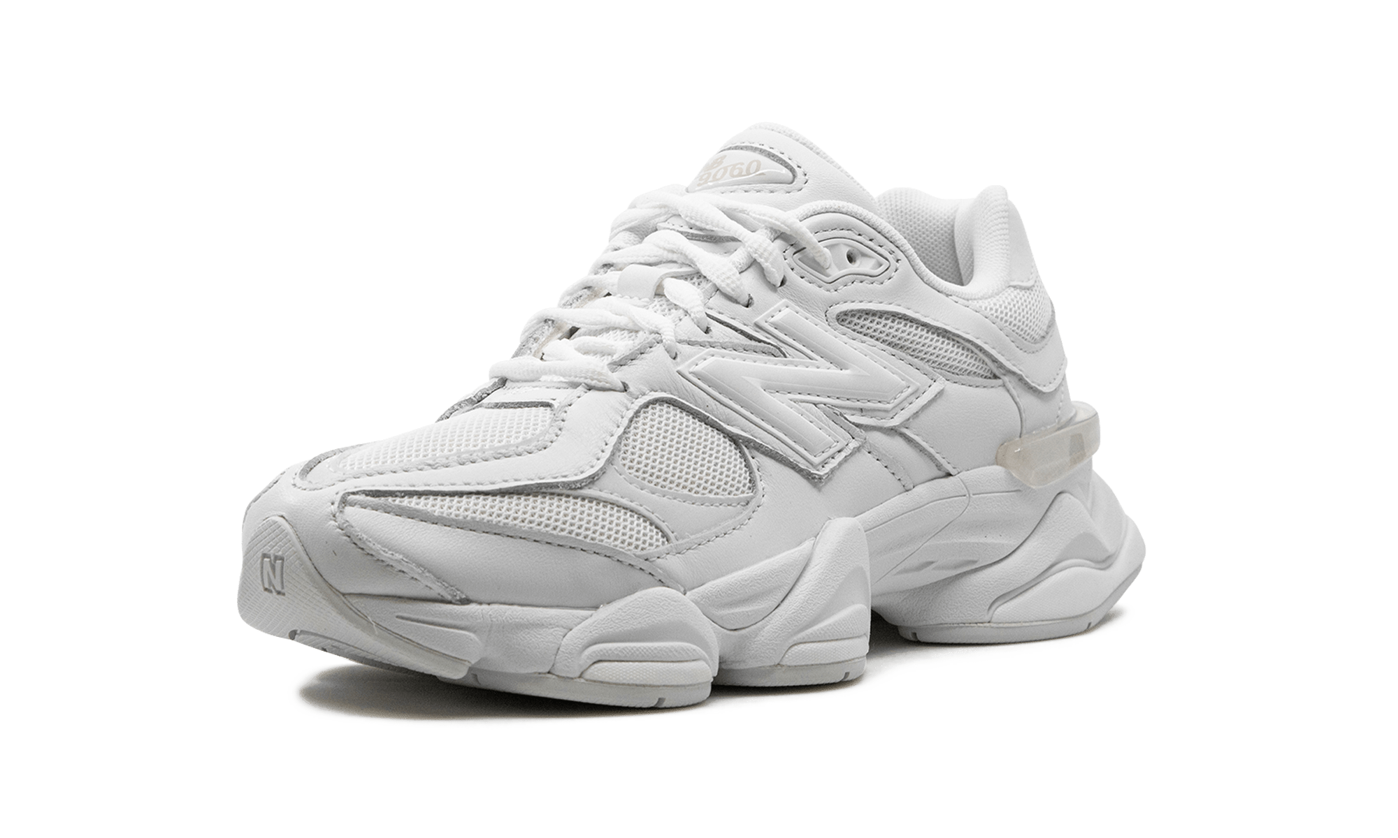 New Balance 9060 Triple White - U9060NRJ - Men's and Women's Sneakers > Sneakers > New Balance 9060 > Low - Top Sneakers