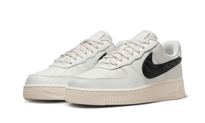 Nike Air Force 1 '07 Quilted Swoosh Phantom Black - FV1182 - 001 - sneakers