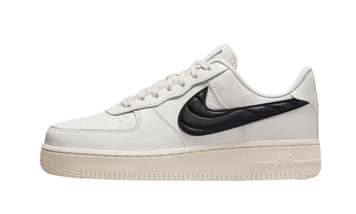 Nike Air Force 1 '07 Quilted Swoosh Phantom Black - FV1182 - 001 - Men's and Women's Sneakers > Sneakers > Air Force > Low - Top Sneakers