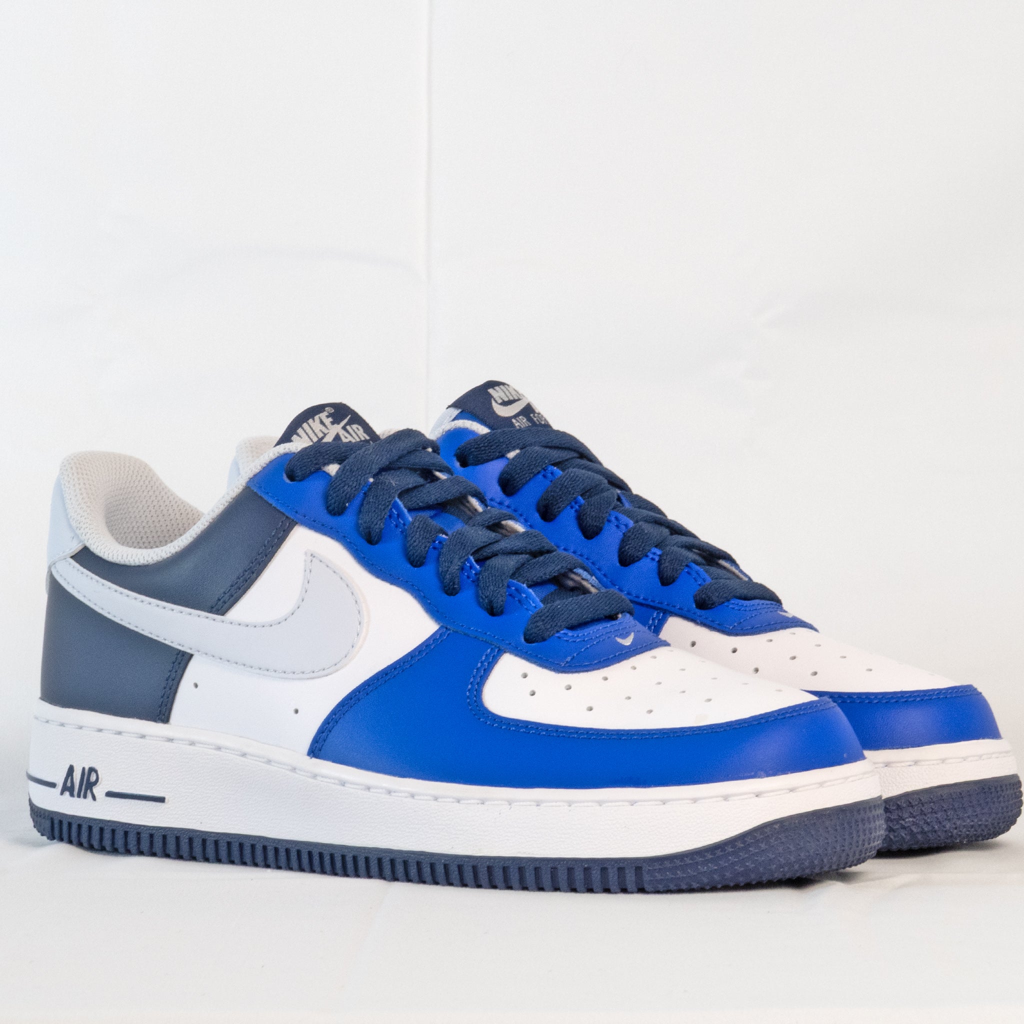 Nike Air Force 1 Low '07 LV8 Game Royal Navy - FQ8825 - 100 - Men's and Women's Sneakers > Sneakers > Air Force > Low - Top Sneakers