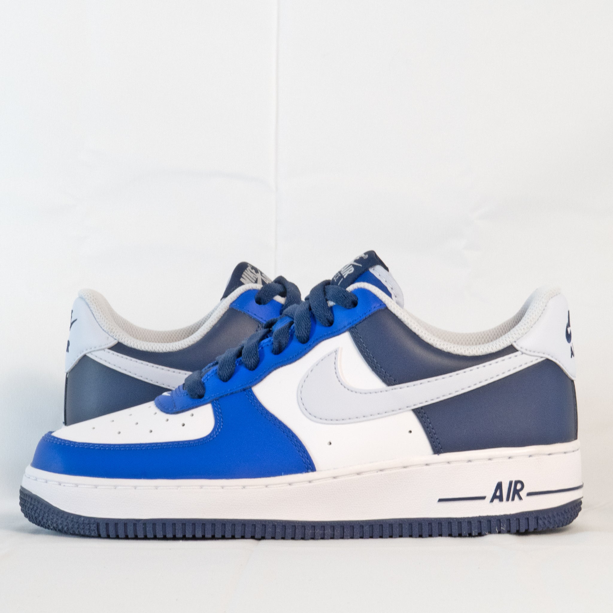 Nike Air Force 1 Low '07 LV8 Game Royal Navy - FQ8825 - 100 - Men's and Women's Sneakers > Sneakers > Air Force > Low - Top Sneakers