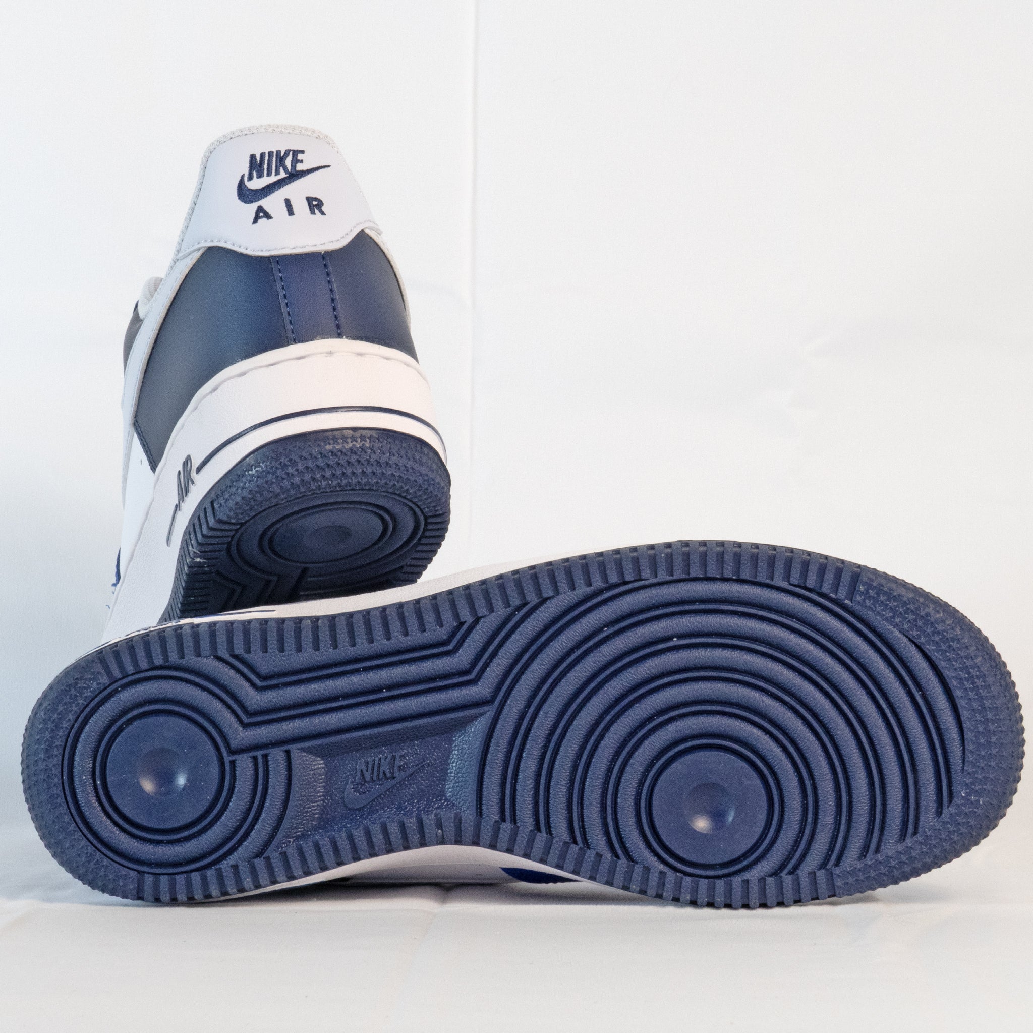 Nike Air Force 1 Low '07 LV8 Game Royal Navy - FQ8825 - 100 - Men's and Women's Sneakers > Sneakers > Air Force > Low - Top Sneakers
