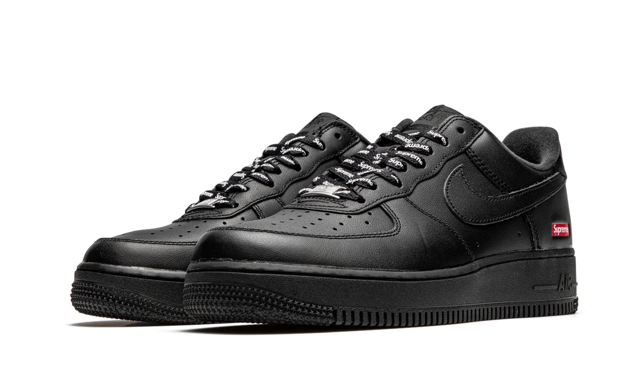 Nike Air Force 1 Low Supreme Black - CU9225-001 - Sneakers