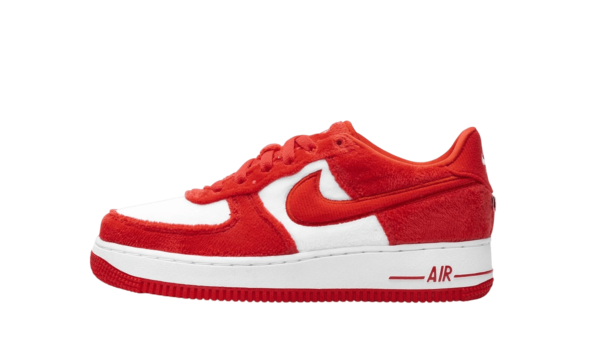 Nike Air Force 1 Low Valentine's Day Fleece (2024) - FZ3552 - 612 - Men's and Women's Sneakers > Sneakers > Air Force > Low - Top Sneakers