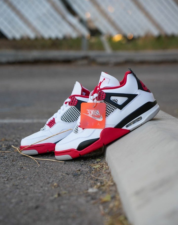 Nike Air Jordan 4 Retro Fire Red (2020) - DC7770 - 160 - Men's and Women's Sneakers > Sneakers > Jordan 4 > High - Top Sneakers
