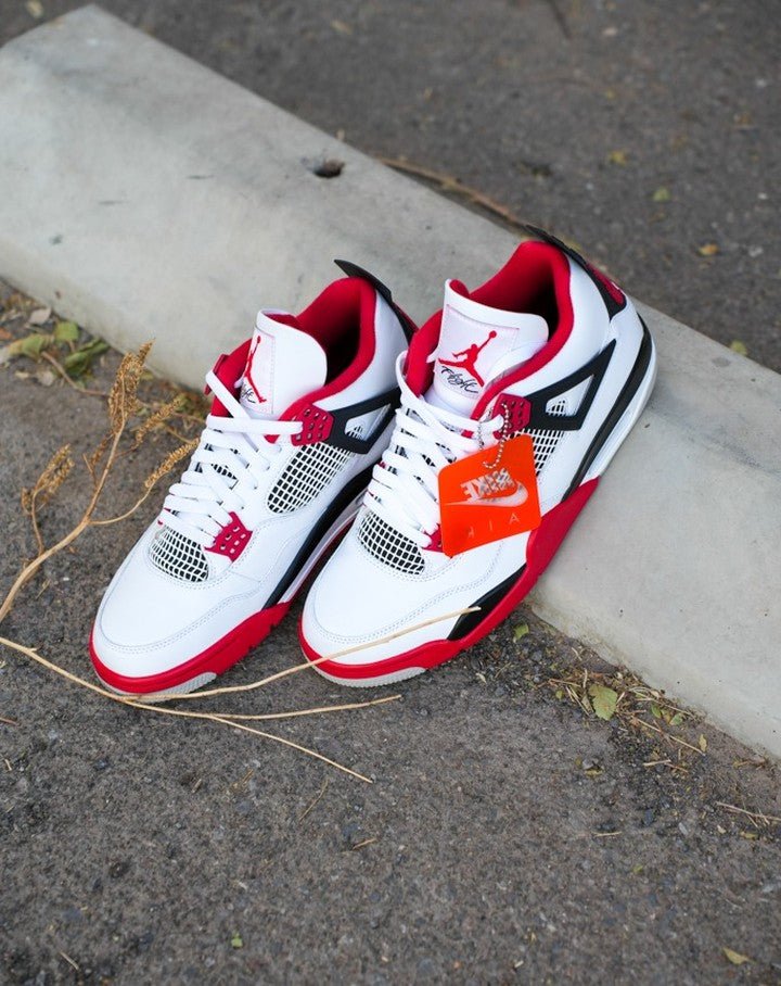 Nike Air Jordan 4 Retro Fire Red (2020) - DC7770 - 160 - Men's and Women's Sneakers > Sneakers > Jordan 4 > High - Top Sneakers