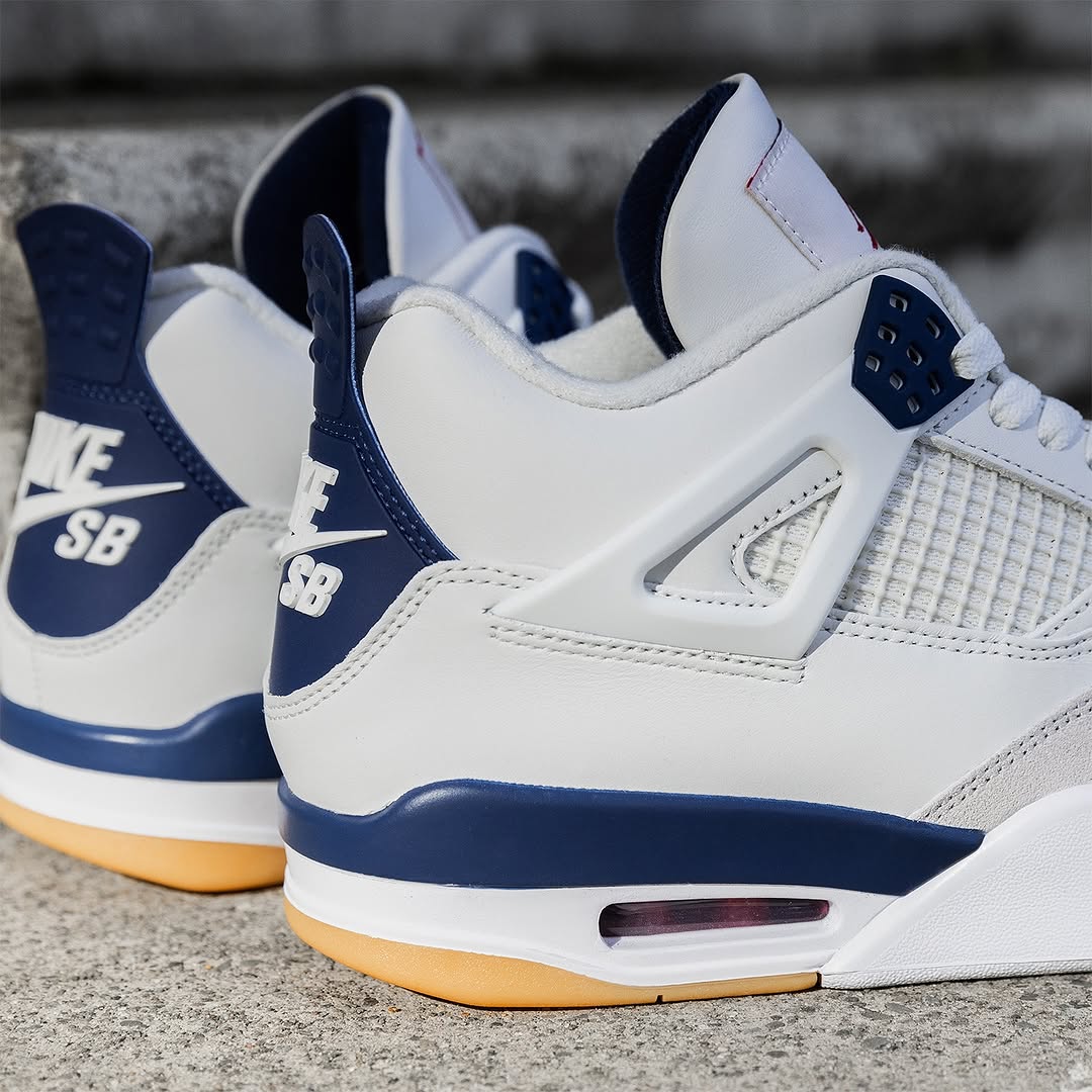 Nike Air Jordan 4 Retro SB Navy - DR5415 - 100 - Men's and Women's Sneakers > Sneakers > Jordan 4 > High - Top Sneakers