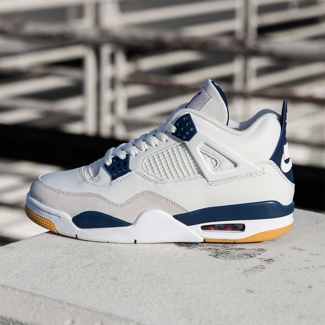 Nike Air Jordan 4 Retro SB Navy - DR5415 - 100 - Men's and Women's Sneakers > Sneakers > Jordan 4 > High - Top Sneakers