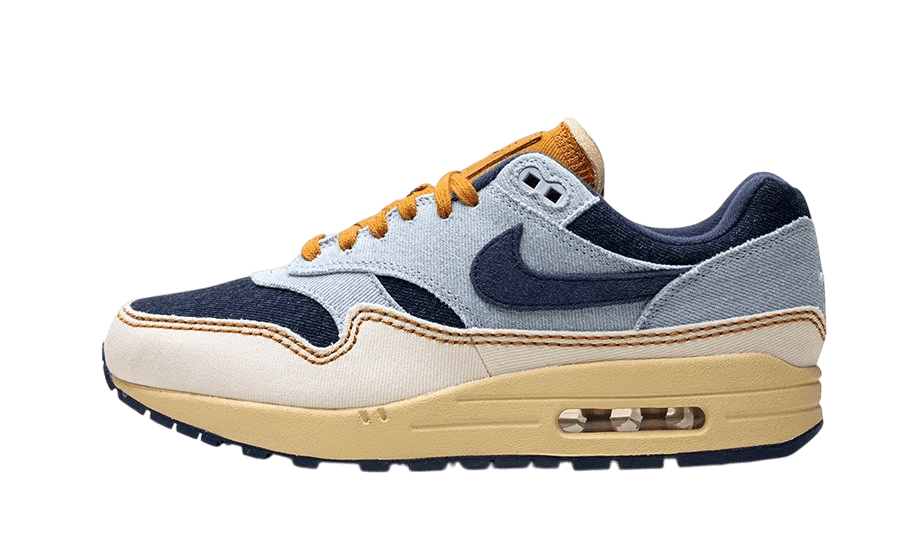 Nike Air Max 1 ‘87 Denim Aura - FQ8900 - 440 - Men's and Women's Sneakers > Sneakers > Air Max 1 > Low - Top Sneakers
