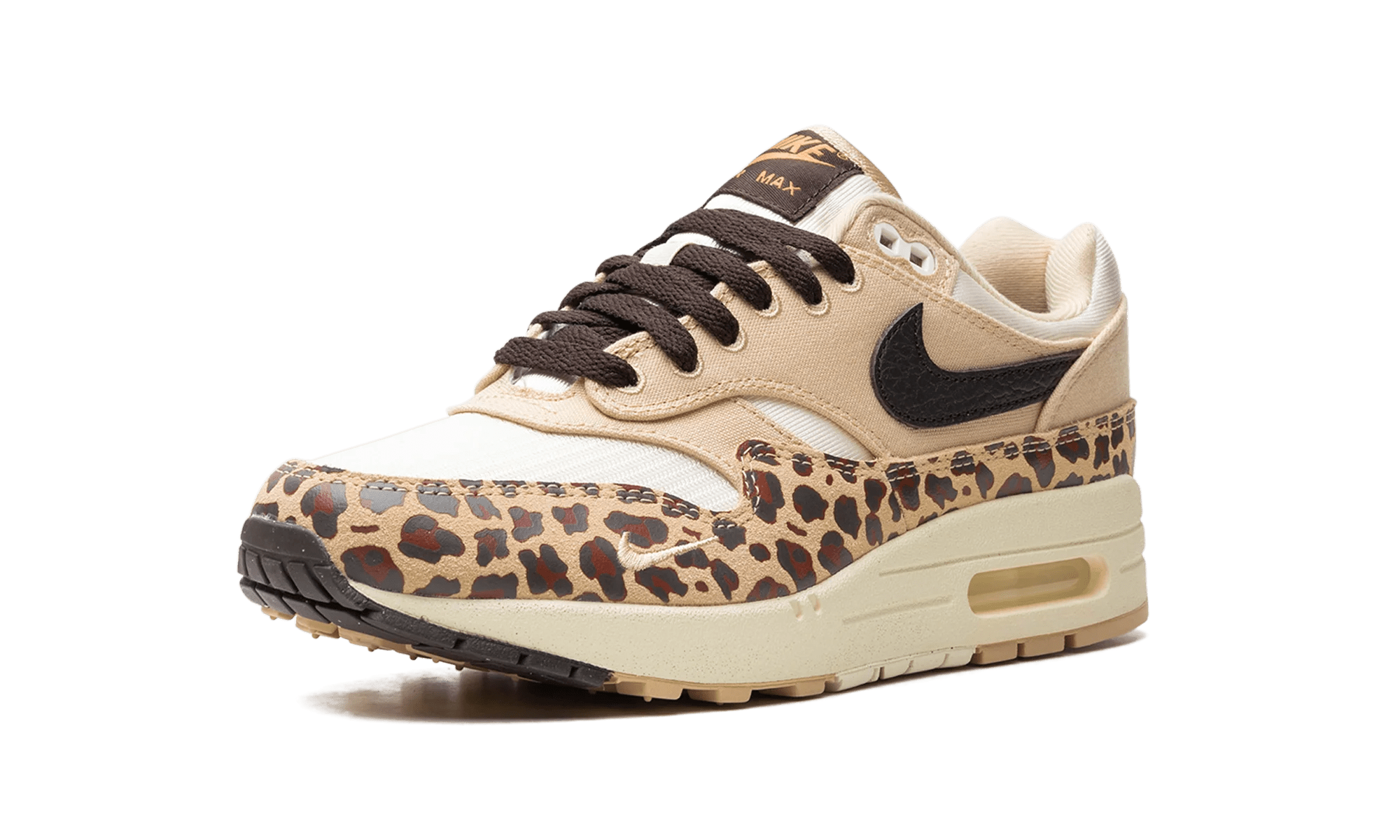 Nike Air Max 1 '87 Sesame Leopard - FV6605 - 200 - Men's and Women's Sneakers > Sneakers > Air Max 1 > Low - Top Sneakers