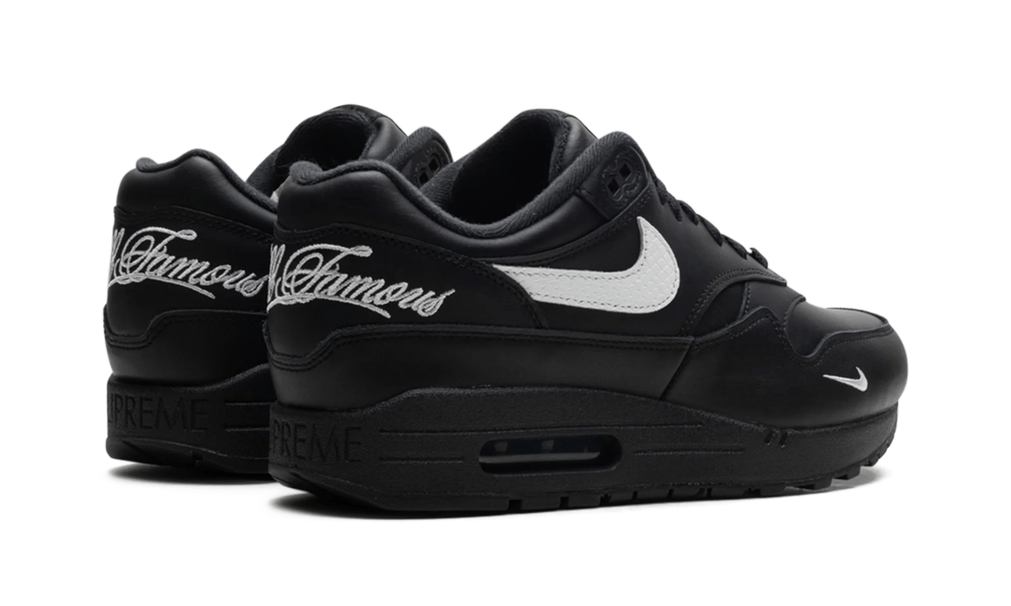 Nike Air Max 1 '87 SP Supreme Black White - HF8813 - 001 - Men's and Women's Sneakers > Sneakers > Air Max 1 > Low - Top Sneakers