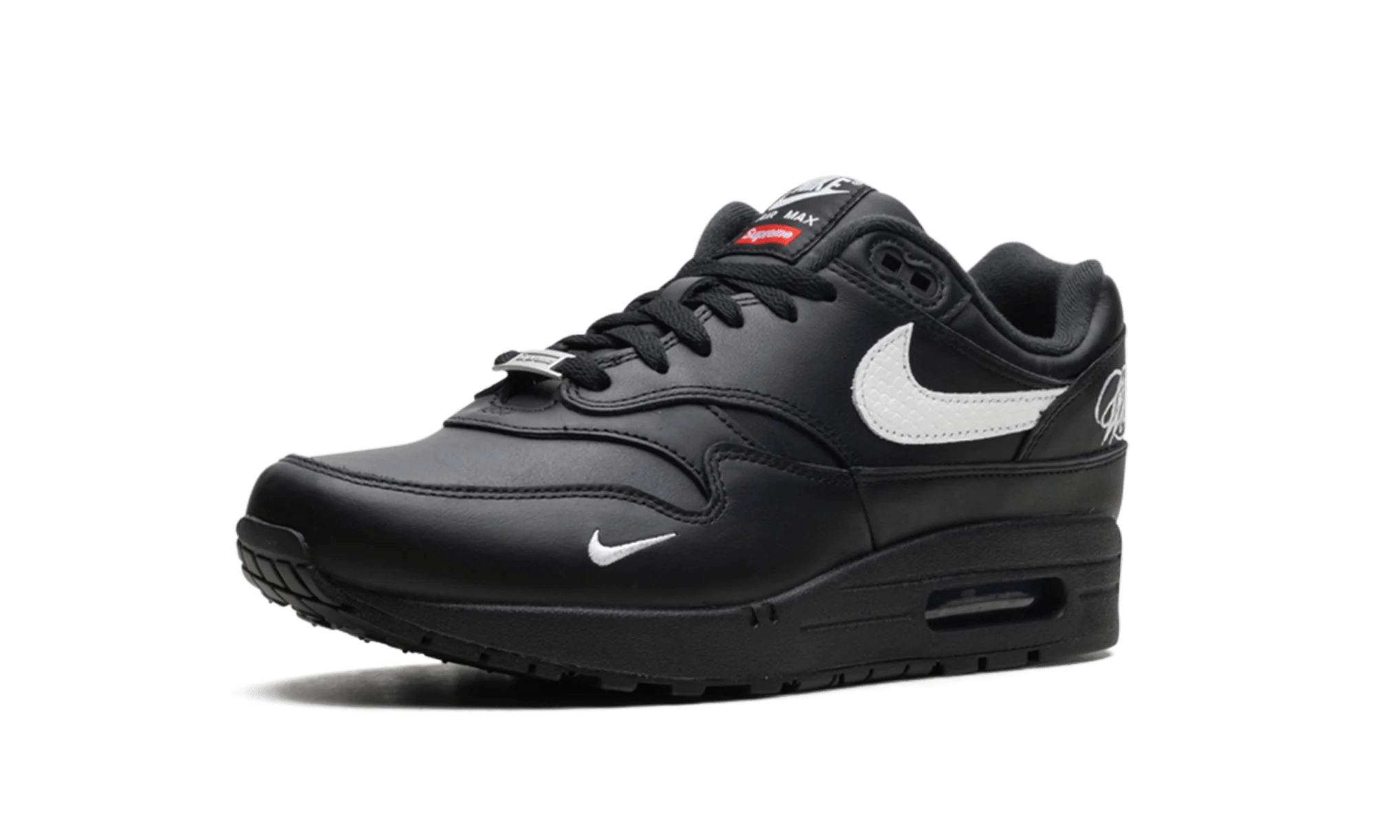 Nike Air Max 1 '87 SP Supreme Black White - HF8813 - 001 - Men's and Women's Sneakers > Sneakers > Air Max 1 > Low - Top Sneakers