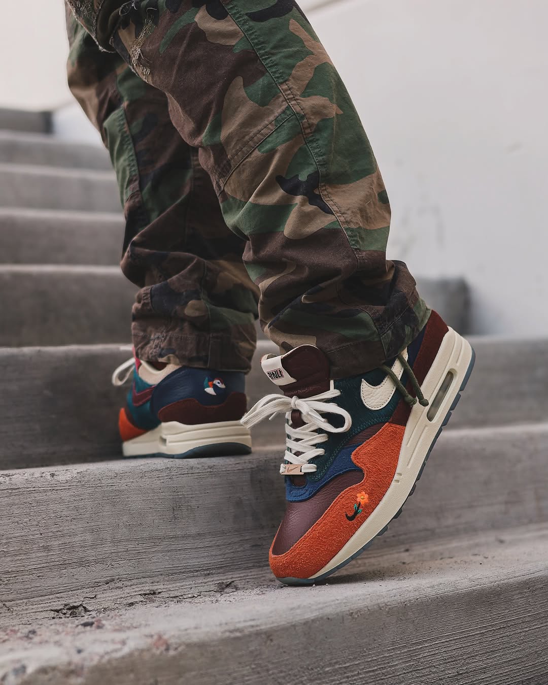 Nike Air Max 1 Kasina Won - Ang Orange - DQ8475 - 800 - Men's and Women's Sneakers > Sneakers > Air Max 1 > Low - Top Sneakers