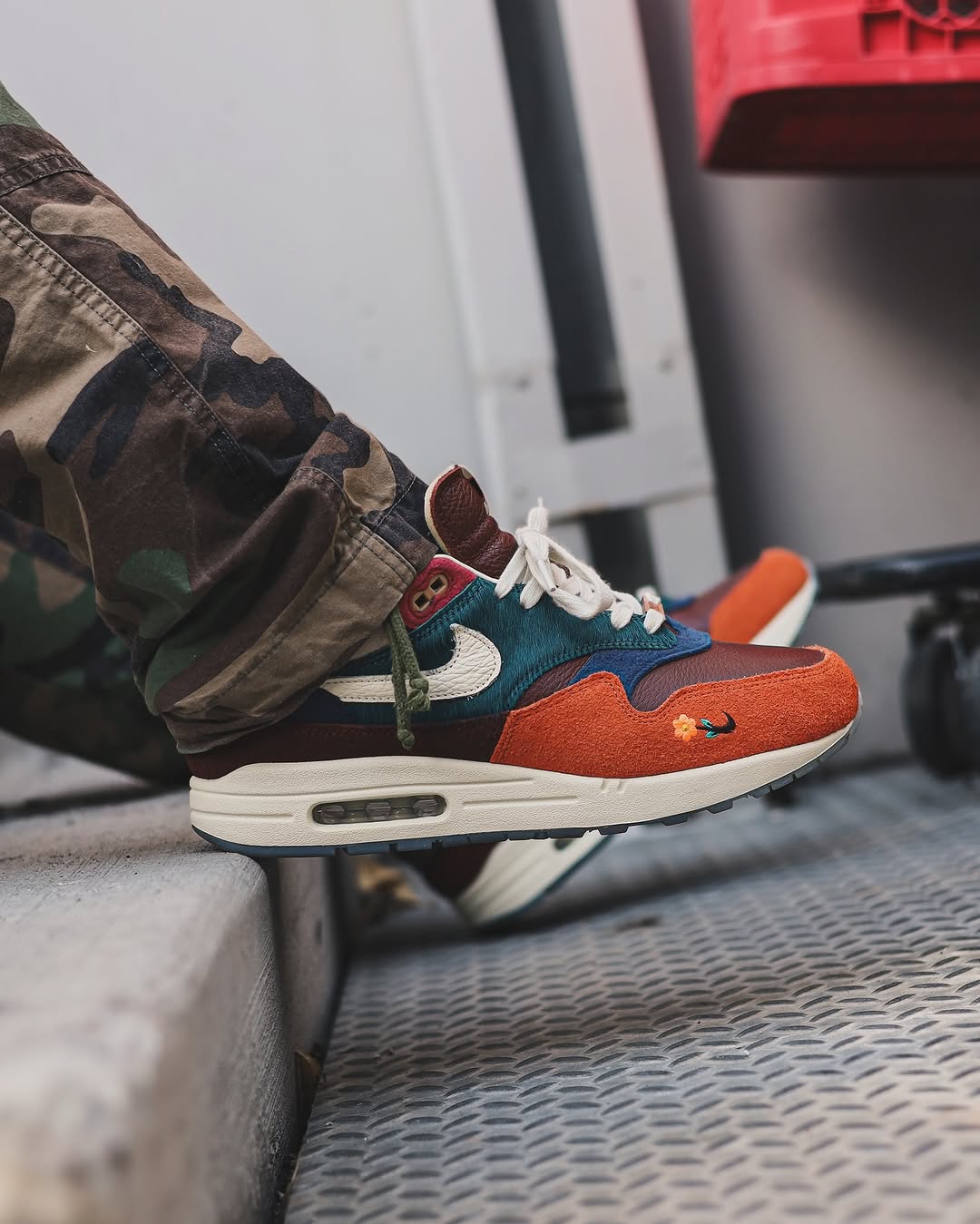Nike Air Max 1 Kasina Won - Ang Orange - DQ8475 - 800 - Men's and Women's Sneakers > Sneakers > Air Max 1 > Low - Top Sneakers