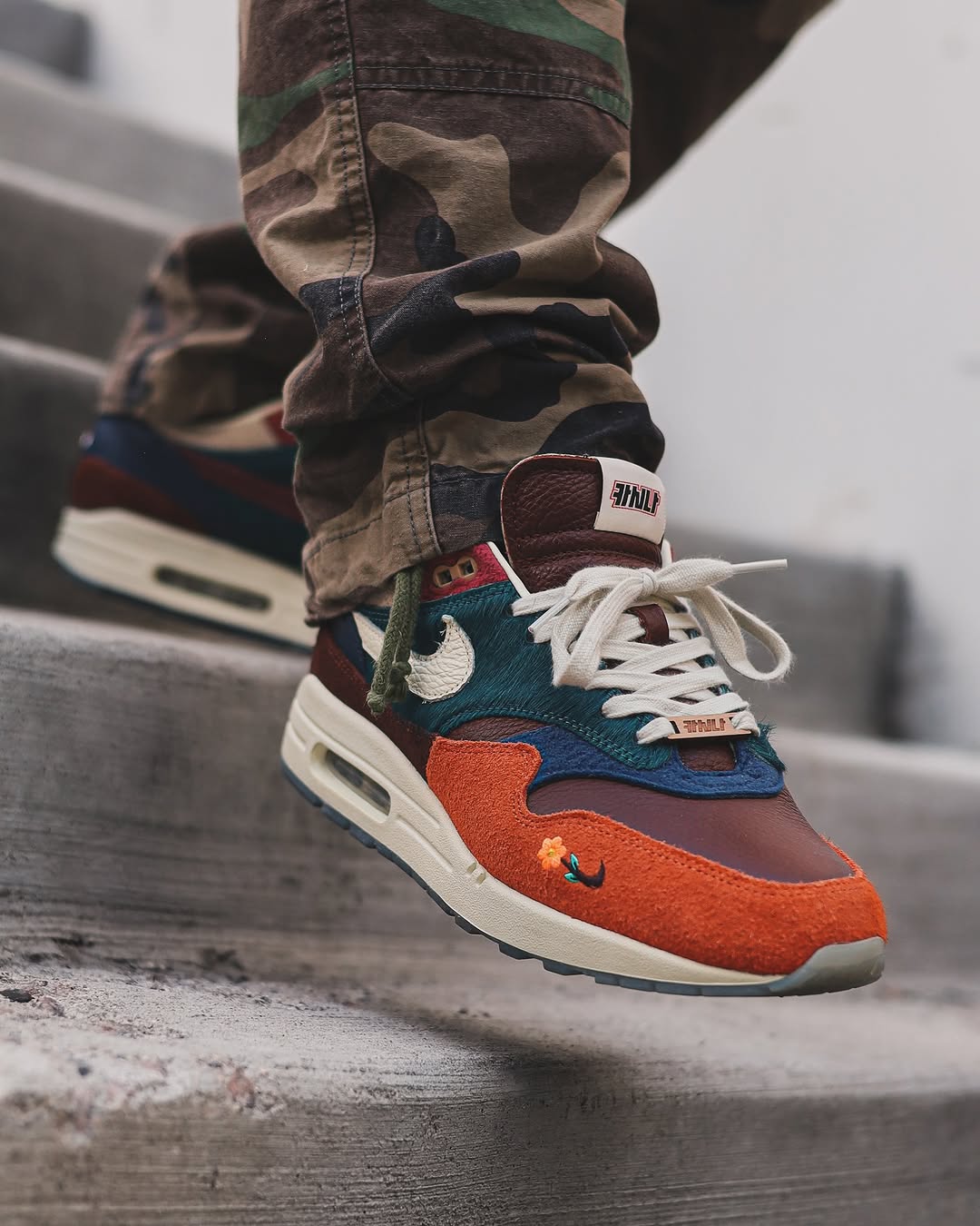 Nike Air Max 1 Kasina Won - Ang Orange - DQ8475 - 800 - Men's and Women's Sneakers > Sneakers > Air Max 1 > Low - Top Sneakers
