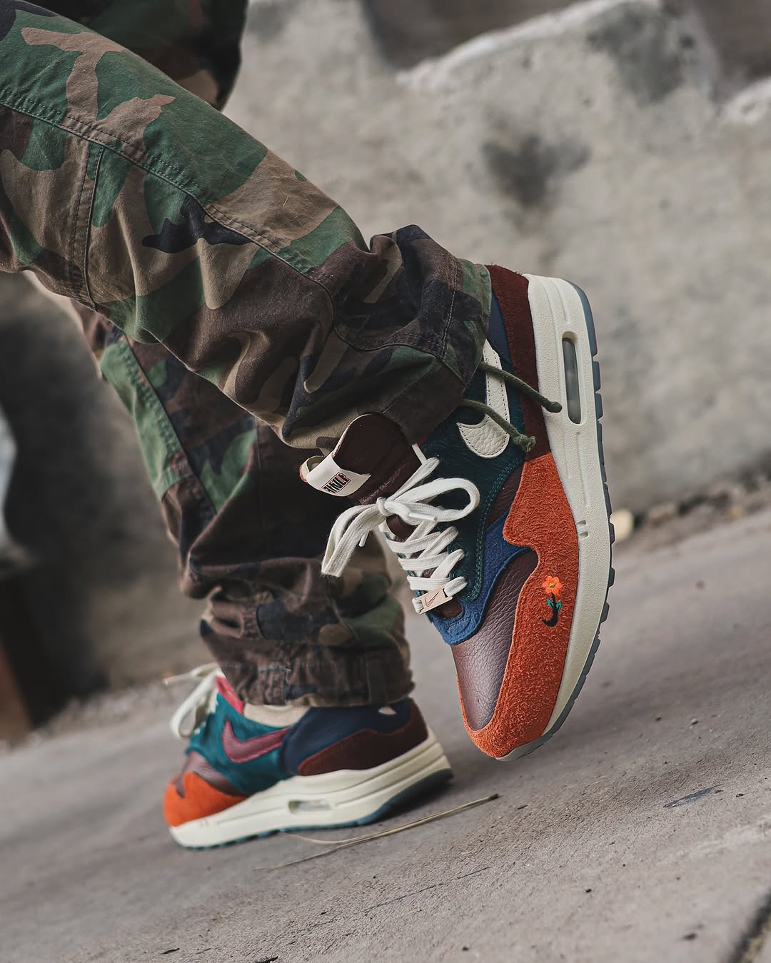 Nike Air Max 1 Kasina Won - Ang Orange - DQ8475 - 800 - Men's and Women's Sneakers > Sneakers > Air Max 1 > Low - Top Sneakers