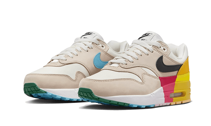 Nike Air Max 1 Multi - Color - FQ2538 - 100 - Men's and Women's Sneakers > Sneakers > Air Max 1 > Low - Top Sneakers