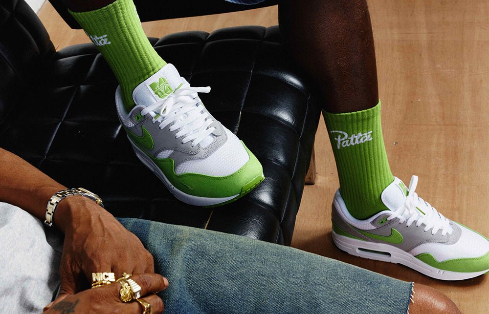 Nike Air Max 1 Patta 20th Anniversary Chlorophyll - HF1012 - 300 - Men's and Women's Sneakers > Sneakers > Air Max 1 > Low - Top Sneakers