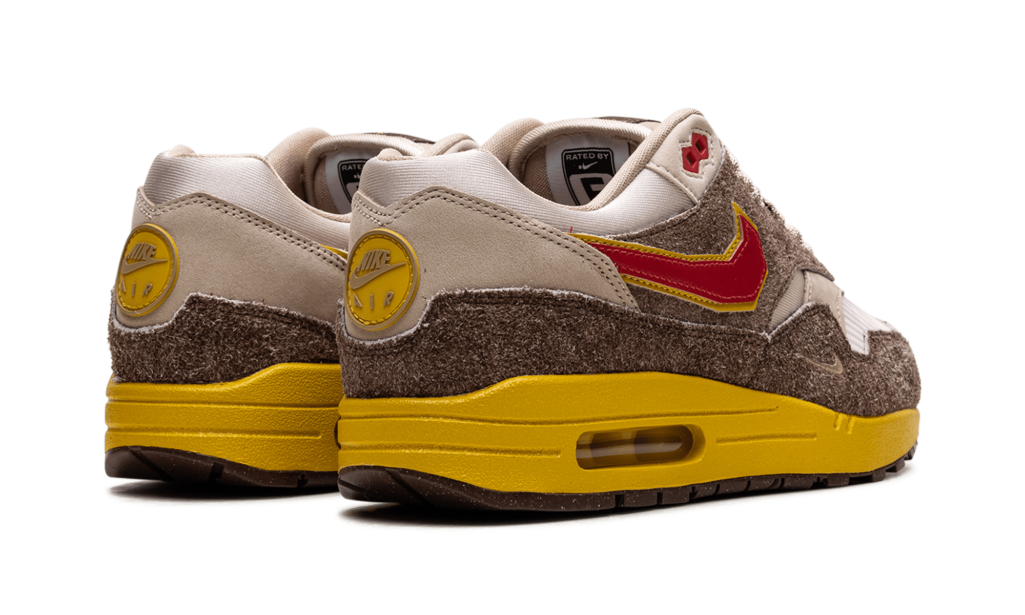 Nike Air Max 1 .SWOOSH Low Poly Big Head Origins - HV5776 - 200 - Men's and Women's Sneakers > Sneakers > Air Max 1 > Low - Top Sneakers