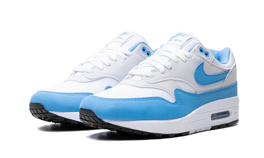 Nike Air Max 1 White University Blue - FD9082 - 103 - sneakers