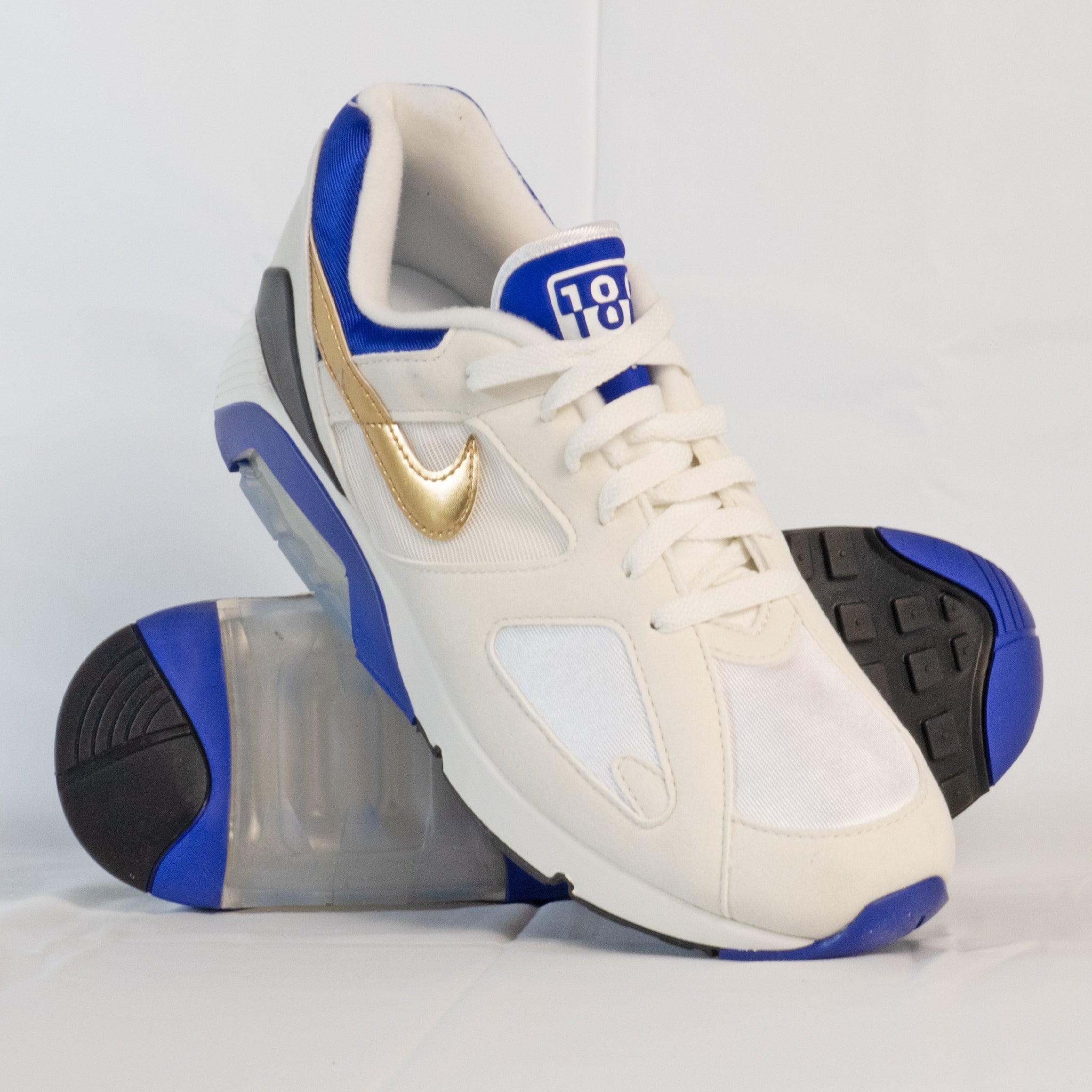 Nike Air Max 180 Summit White Concord - FJ9259 - 101 - Men's and Women's Sneakers > Sneakers > Air Max 180 > Mid - Top Sneakers