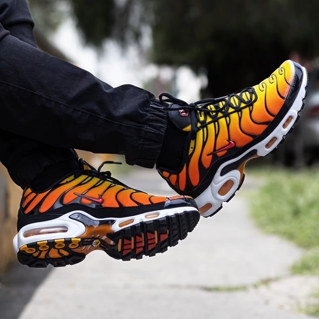 HOT Sunset Air Max Tn On Feet Air Max Plus Sunset On Feet Nike