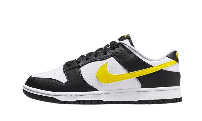 Nike Dunk Low Black Yellow White - FQ2431 - 001 - Men's and Women's Sneakers > Sneakers > Nike Dunk > Low - Top Sneakers