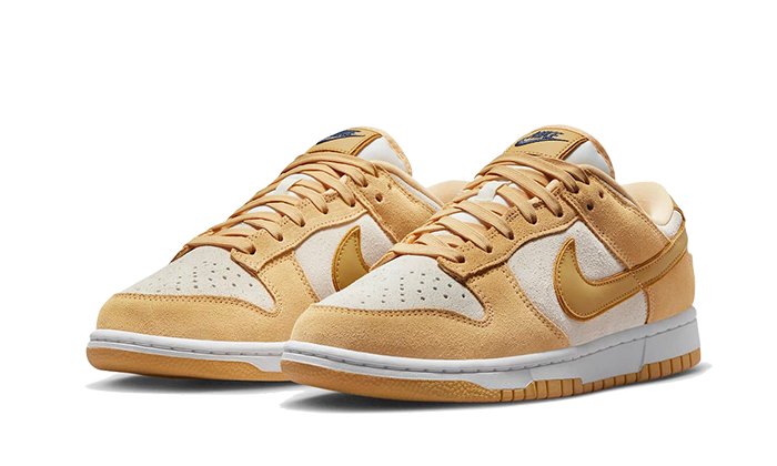 Nike Dunk Low Celestial Gold Suede - DV7411 - 200 - sneakers