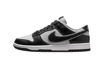 Nike Dunk Low Chenille Swoosh Grey Black