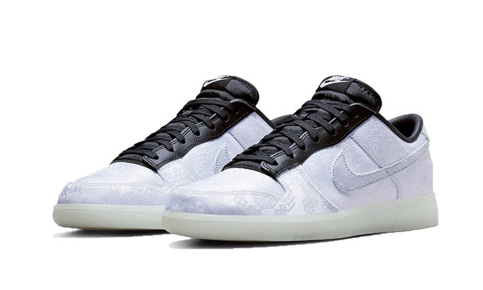Nike Dunk Low CLOT Fragment White - FN0315 - 110 - sneakers