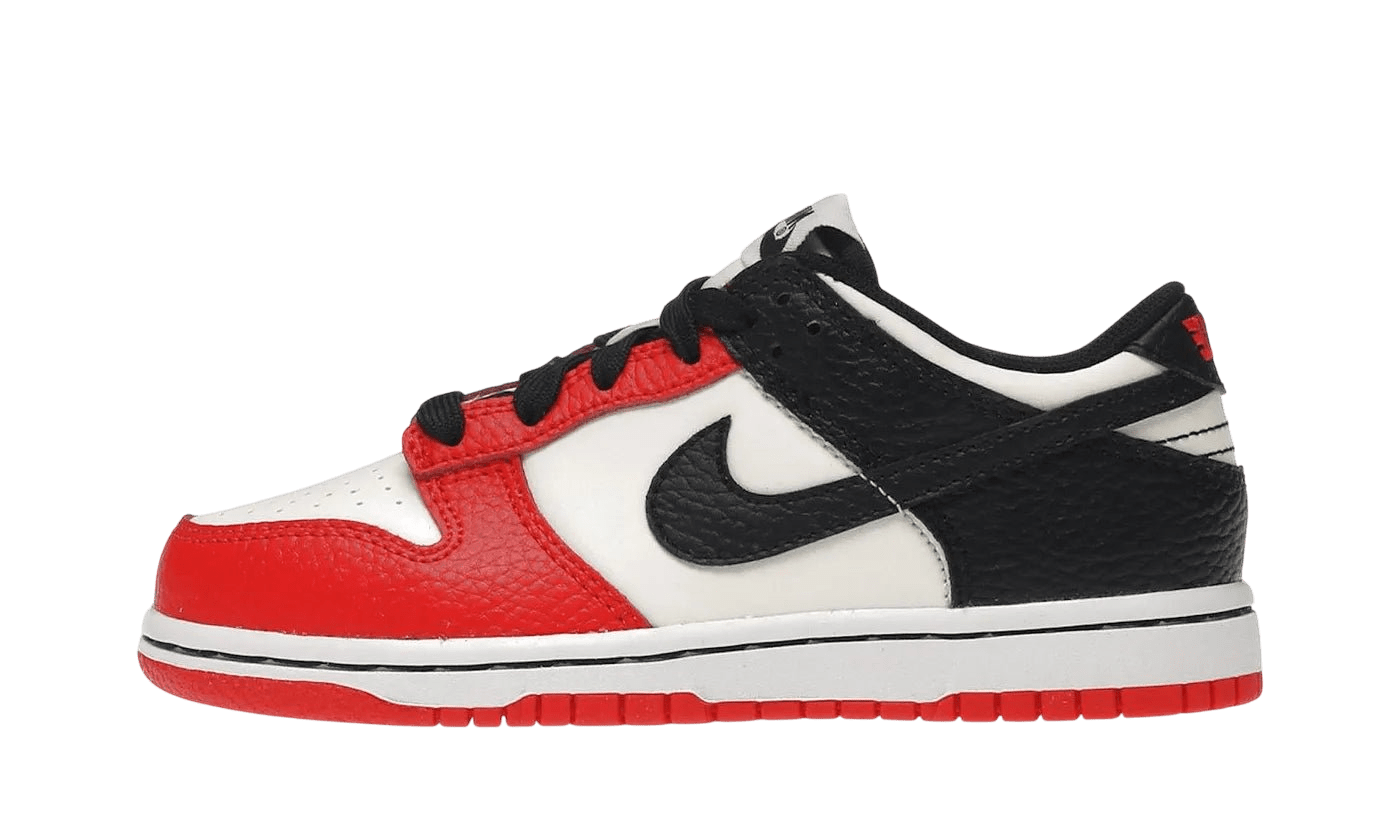 Nike Dunk Low EMB NBA 75th Anniversary Chicago (PS) - DC9564 - 100 - sneakers