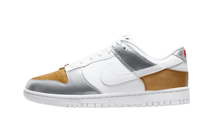 Nike Dunk Low Gold Silver - DH4403 - 700 - Men's and Women's Sneakers > Sneakers > Nike Dunk > Low - Top Sneakers