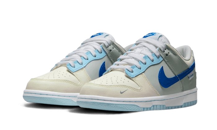 Nike Dunk Low Ivory Hyper Royal - FB1843 - 141 - sneakers